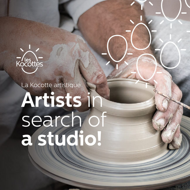 La Kocotte artistique welcomes artists looking for a studio