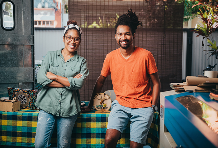 Emilie et Kewin, un duo d’artisans derrière les trophées du Moka Tennis Open