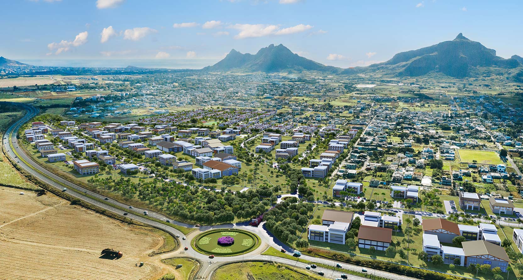 New commercial plots for sale in various Moka Smart City neighbourhoods