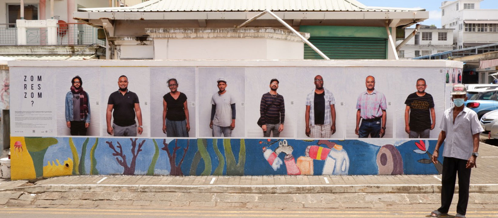 Moka Smart City supports the artistic work Zom res zom?