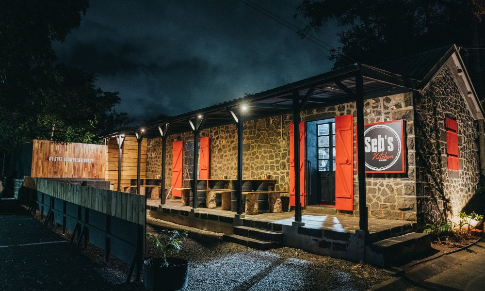 Seb’s Kitchen, aka “the best burger on the island” opened in Moka in April!