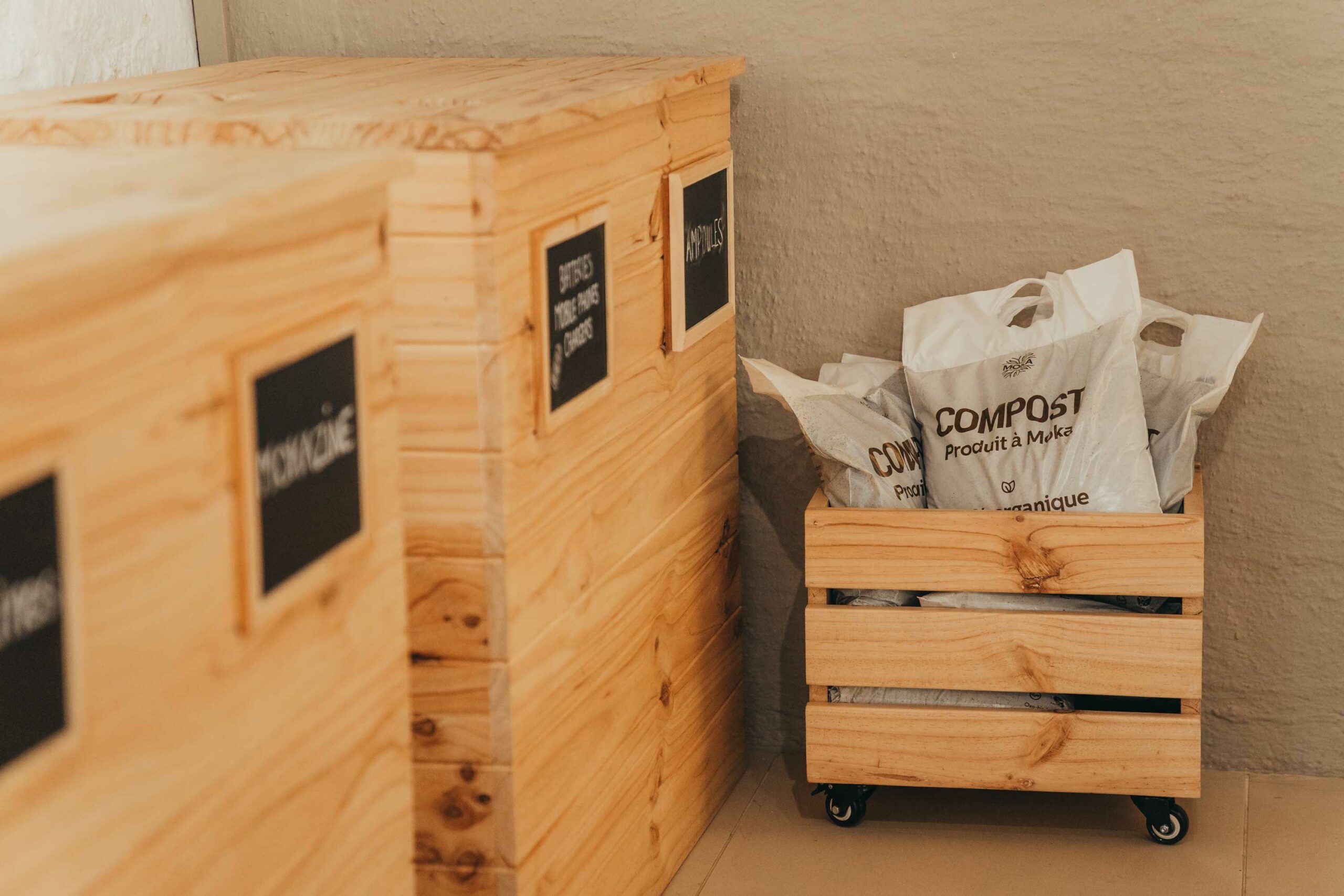 Circular economy: Compost 100% Made in Moka
